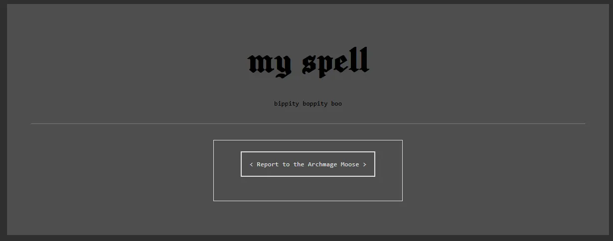 Spell Page